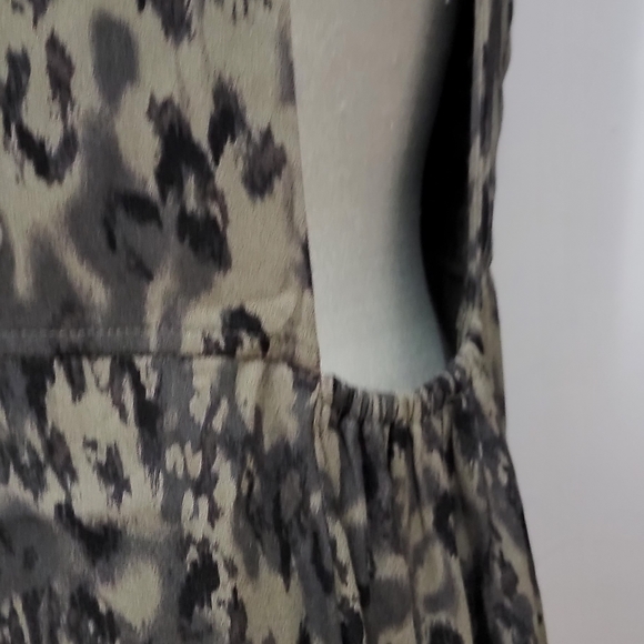 Free People Black And Dark Green Dress - Picture 5 of 16